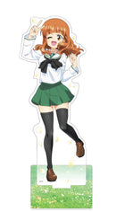 GIRLS und PANZER das Finale Curtain Tamashii Character Goods Original Illustration Extra Large Acrylic Stand School Uniform