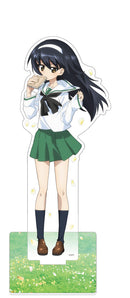 GIRLS und PANZER das Finale Curtain Tamashii Character Goods Original Illustration Extra Large Acrylic Stand School Uniform