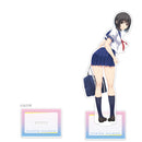 Coffee Kizoku Original Illustration Curtain Tamashii Illustration Extra Large Acrylic Stand Sailor Uniform