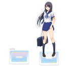 Coffee Kizoku Original Illustration Curtain Tamashii Illustration Extra Large Acrylic Stand Sailor Uniform