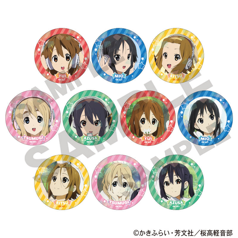 K-On! Crux Trading Hologram Can Badge