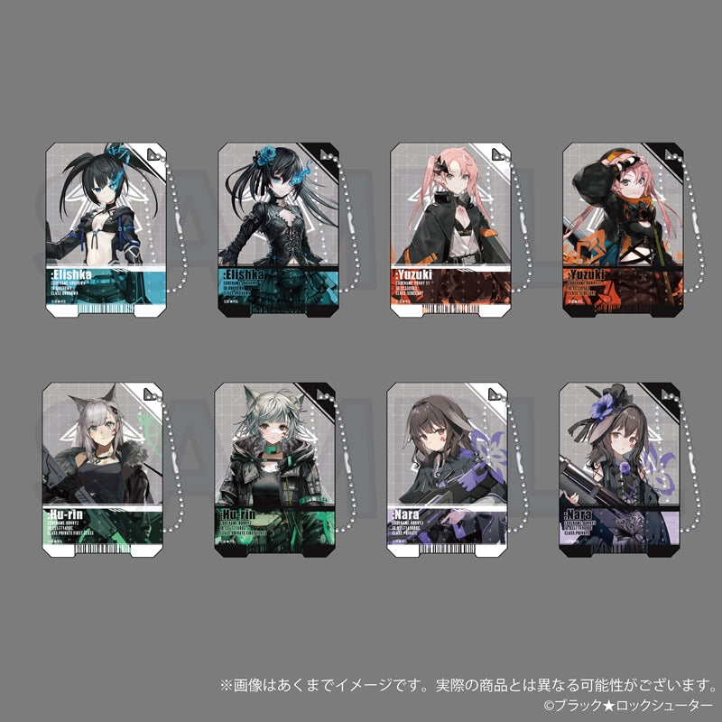 Black Rock Shooter FRAGMENT Y Line Trading Acrylic Key Chain A BOX(1 Random)