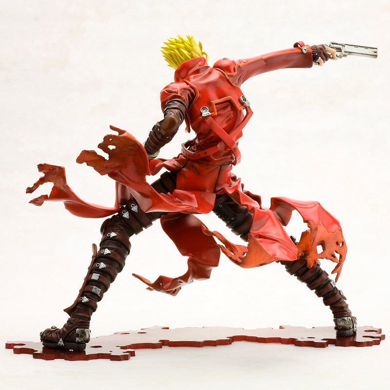 TRIGUN BADLANDS RUMBLE Kotobukiya ARTFX J VASH THE STAMPEDE RENEWAL PACKAGE VER.