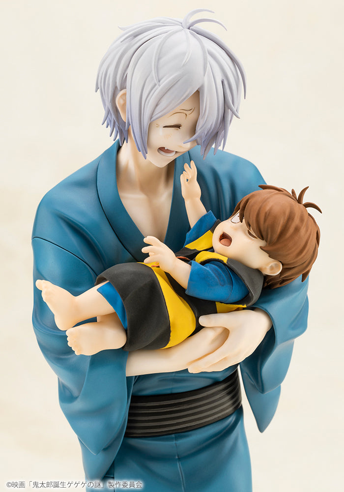 Kitaro Tanjo: Gegege no Nazo Kotobukiya Kitaro's Father & Baby Kitaro