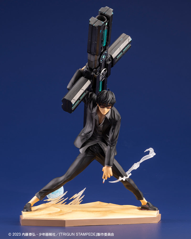 Trigun Stampede Kotobukiya ARTFX J Nicholas D. Wolfwood Trigun Stampede Ver.