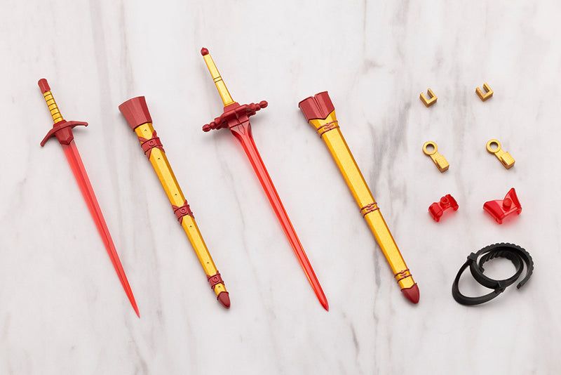 M.S.G Modeling Support Goods Kotobukiya Virtuous Style 09 Sword Set A Flamerite Ver.