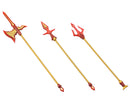 M.S.G Modeling Support Goods Kotobukiya Virtuous Style 11 Pole Weapon Set Flamerite Ver.