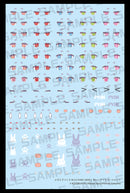 Megami Device Kotobukiya PUNI MOFU Yuki Tu Eye Decal