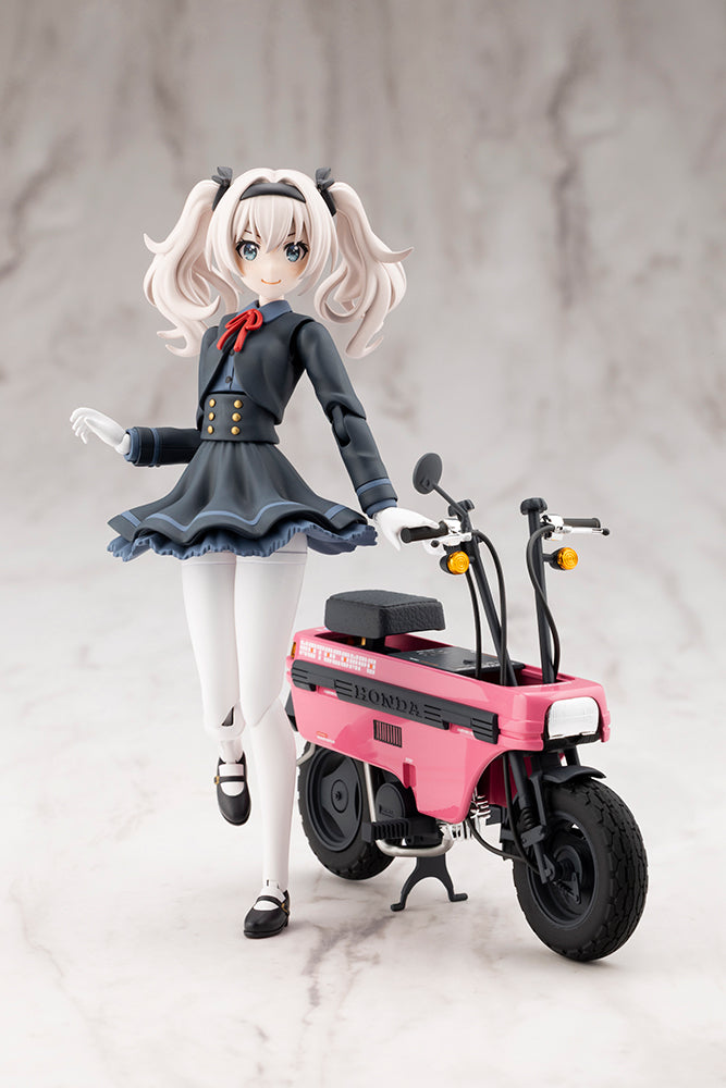 Sousai Shojo Teien Kotobukiya Koishikawa Emma Nocturne with Honda AB12 Motocompo