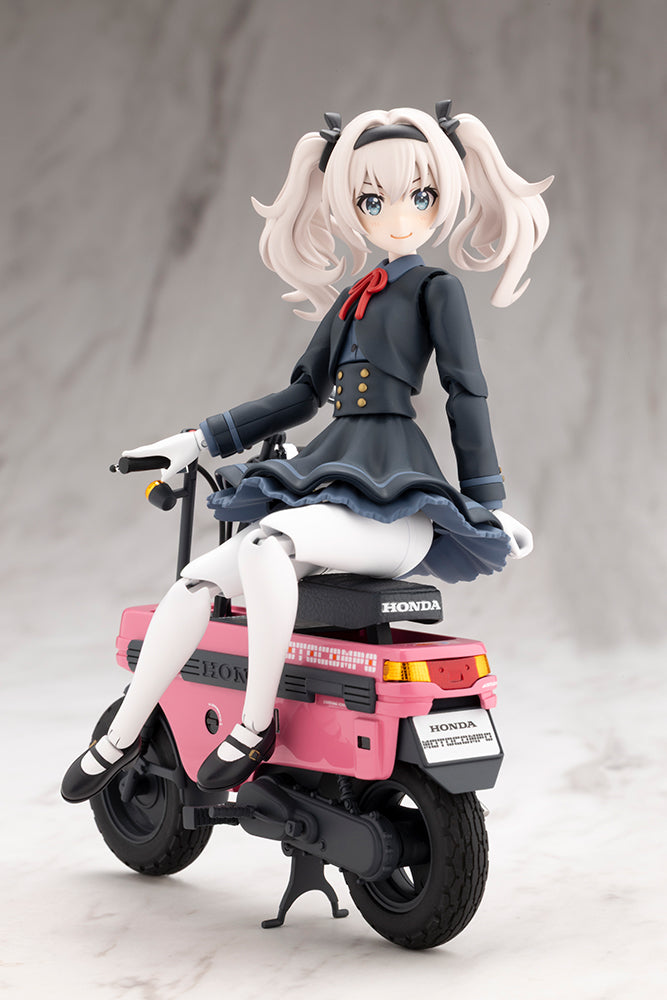 Sousai Shojo Teien Kotobukiya Koishikawa Emma Nocturne with Honda AB12 Motocompo