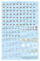 Megami Device Kotobukiya M.S.G PUNI MOFU Kin Xiao Eye Decal Set