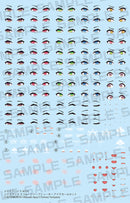 Megami Device M.S.G Kotobukiya Yggdrasis Skoll Sharpshooter Eye Decal Set