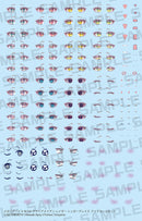 Megami Device Kotobukiya Desire Maiden Raider Sugar Glaze Eye Decal Set