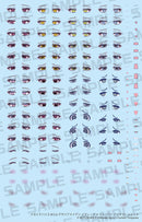 Megami Device M.S.G Kotobukiya Desire Maiden Medic Night Shift Eye Decal Set