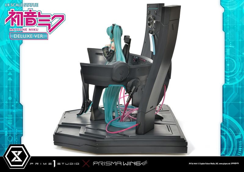 Vocaloid Piapro Characters Prime 1 Studio PRISMA WING Hatsune Miku Art by neco DX Edition 1/4 Scale Statue