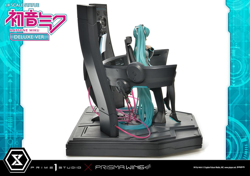 Vocaloid Piapro Characters Prime 1 Studio PRISMA WING Hatsune Miku Art by neco DX Edition 1/4 Scale Statue