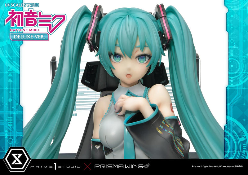 Vocaloid Piapro Characters Prime 1 Studio PRISMA WING Hatsune Miku Art by neco DX Edition 1/4 Scale Statue