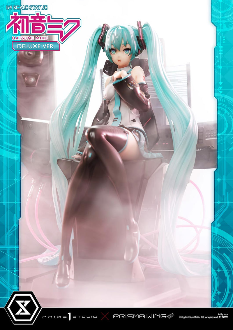 Vocaloid Piapro Characters Prime 1 Studio PRISMA WING Hatsune Miku Art by neco DX Edition 1/4 Scale Statue