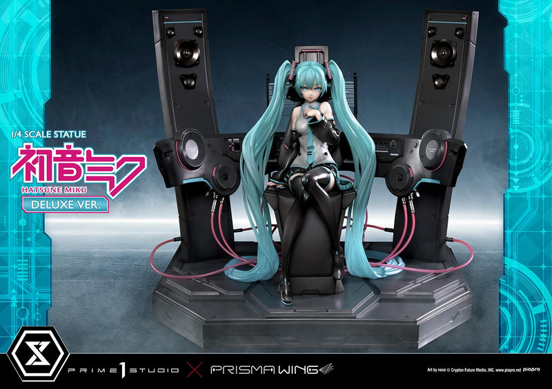 Vocaloid Piapro Characters Prime 1 Studio PRISMA WING Hatsune Miku Art by neco DX Edition 1/4 Scale Statue