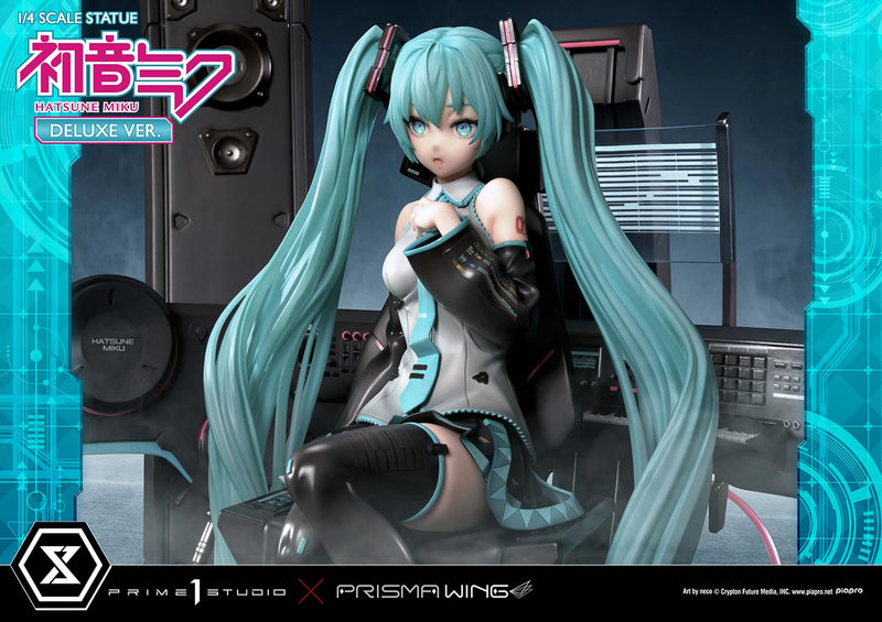 Vocaloid Piapro Characters Prime 1 Studio PRISMA WING Hatsune Miku Art by neco DX Edition 1/4 Scale Statue