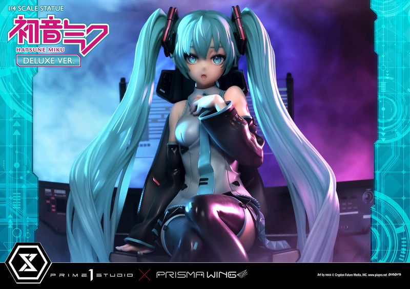 Vocaloid Piapro Characters Prime 1 Studio PRISMA WING Hatsune Miku Art by neco DX Edition 1/4 Scale Statue