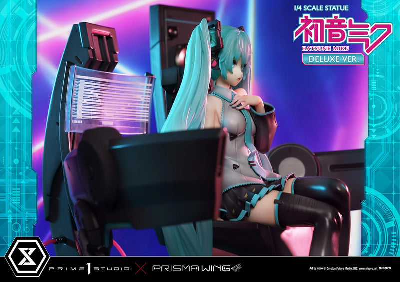 Vocaloid Piapro Characters Prime 1 Studio PRISMA WING Hatsune Miku Art by neco DX Edition 1/4 Scale Statue