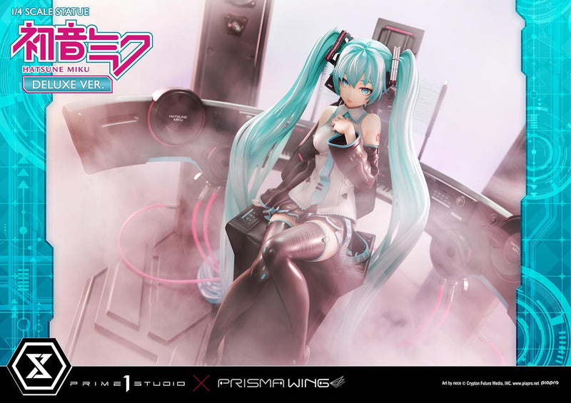 Vocaloid Piapro Characters Prime 1 Studio PRISMA WING Hatsune Miku Art by neco DX Edition 1/4 Scale Statue