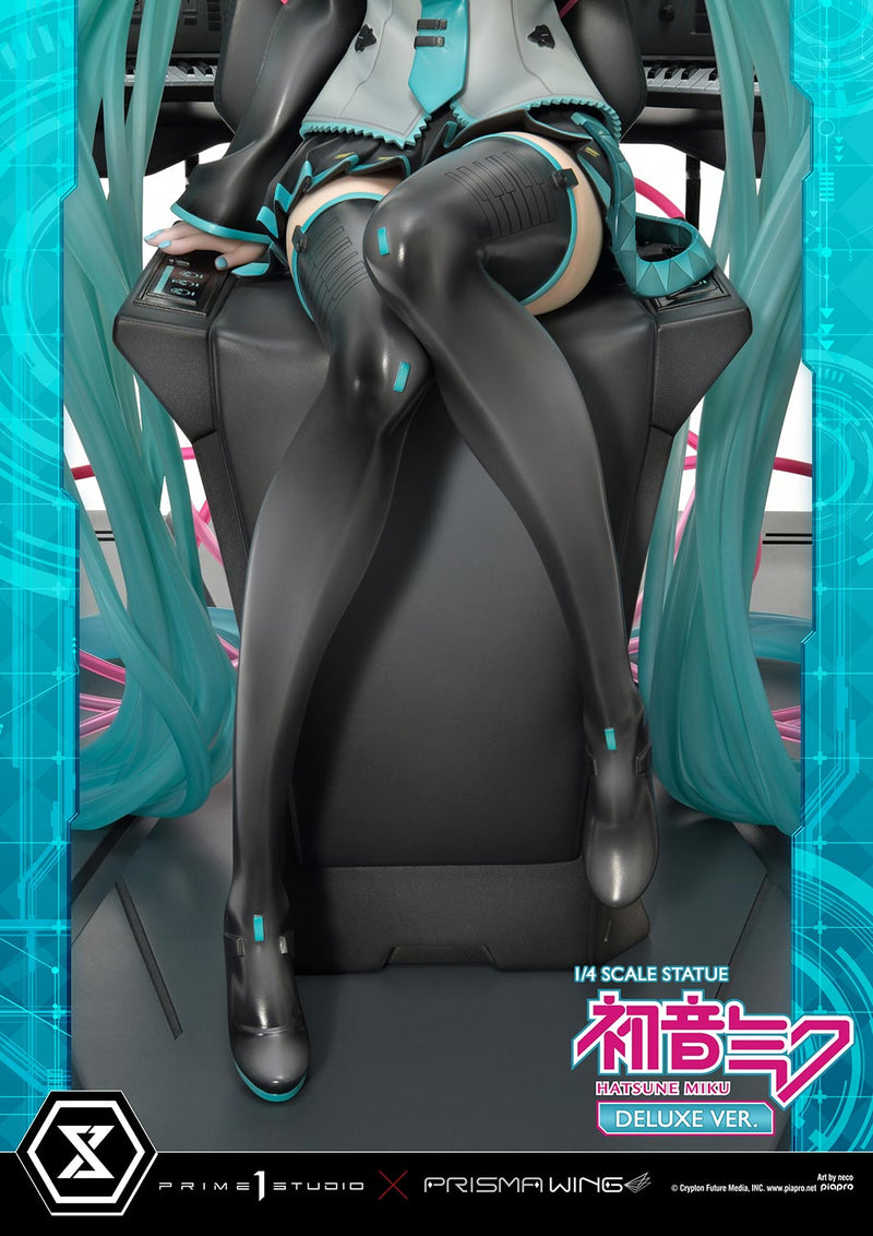 Vocaloid Piapro Characters Prime 1 Studio PRISMA WING Hatsune Miku Art by neco DX Edition 1/4 Scale Statue