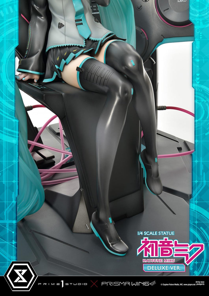 Vocaloid Piapro Characters Prime 1 Studio PRISMA WING Hatsune Miku Art by neco DX Edition 1/4 Scale Statue