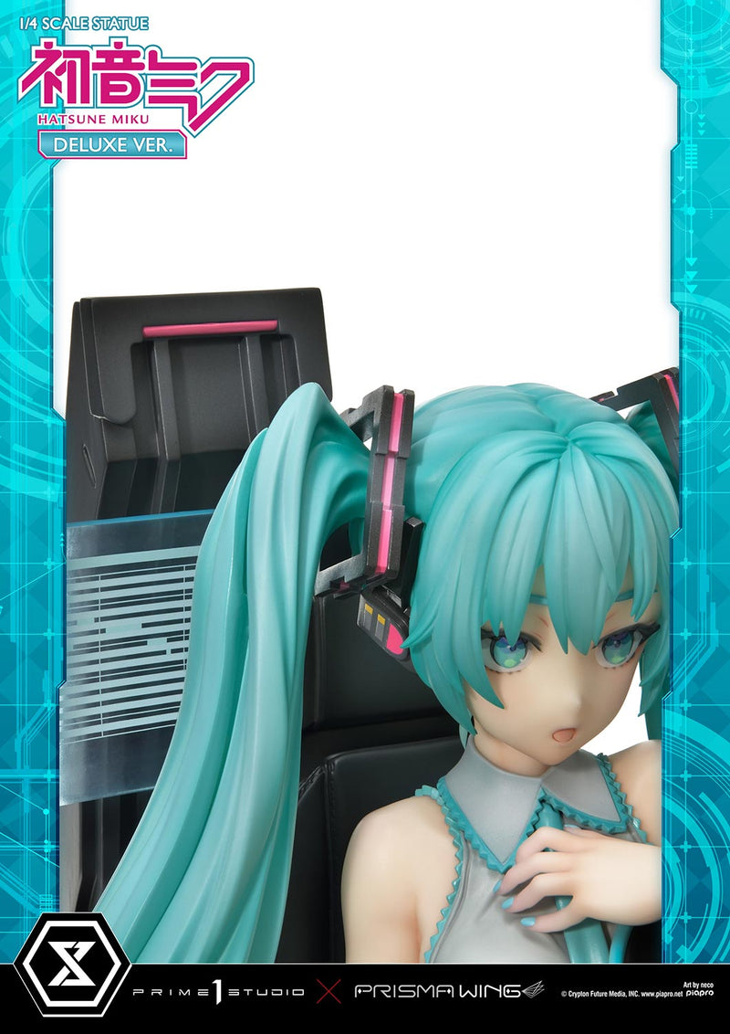 Vocaloid Piapro Characters Prime 1 Studio PRISMA WING Hatsune Miku Art by neco DX Edition 1/4 Scale Statue