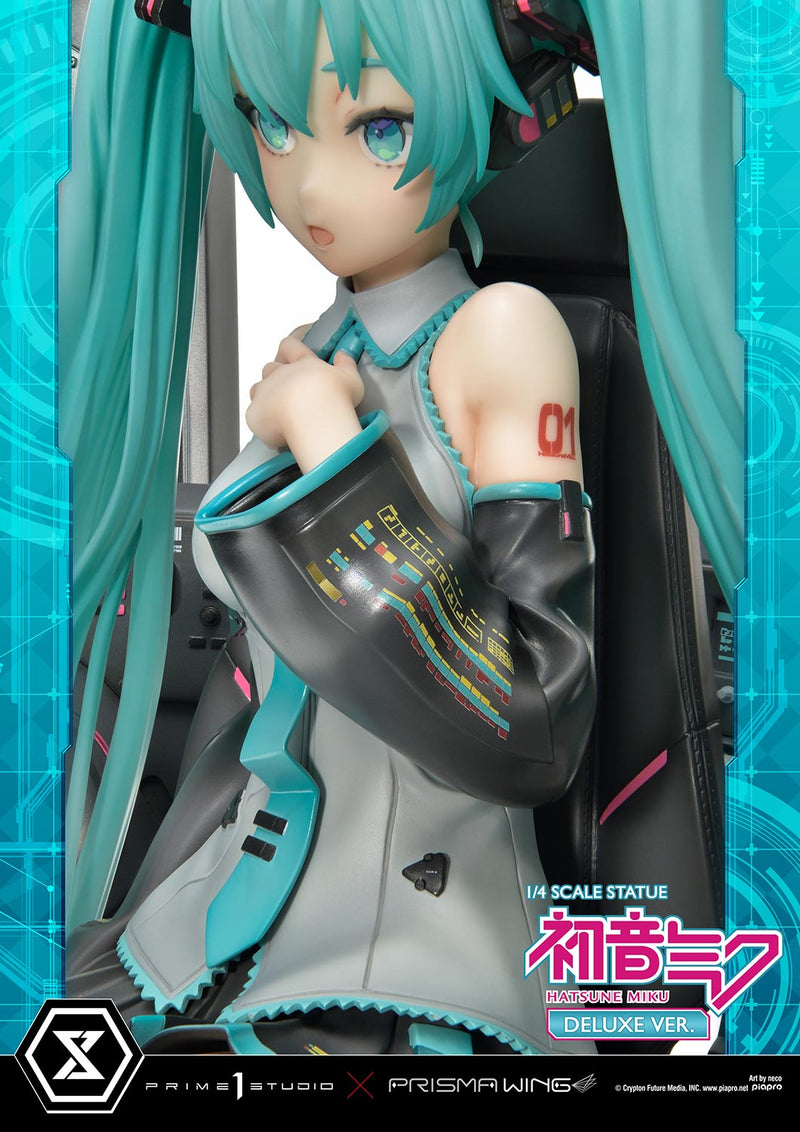 Vocaloid Piapro Characters Prime 1 Studio PRISMA WING Hatsune Miku Art by neco DX Edition 1/4 Scale Statue