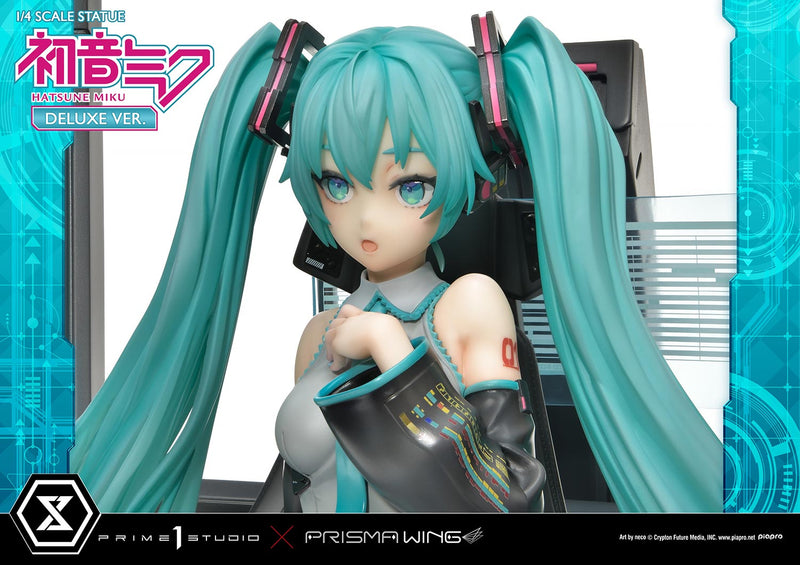 Vocaloid Piapro Characters Prime 1 Studio PRISMA WING Hatsune Miku Art by neco DX Edition 1/4 Scale Statue