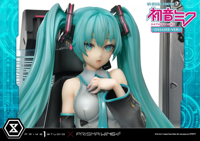 Vocaloid Piapro Characters Prime 1 Studio PRISMA WING Hatsune Miku Art by neco DX Edition 1/4 Scale Statue