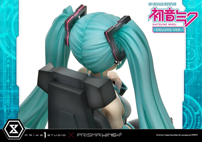 Vocaloid Piapro Characters Prime 1 Studio PRISMA WING Hatsune Miku Art by neco DX Edition 1/4 Scale Statue