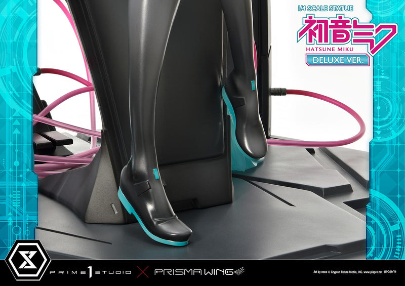 Vocaloid Piapro Characters Prime 1 Studio PRISMA WING Hatsune Miku Art by neco DX Edition 1/4 Scale Statue