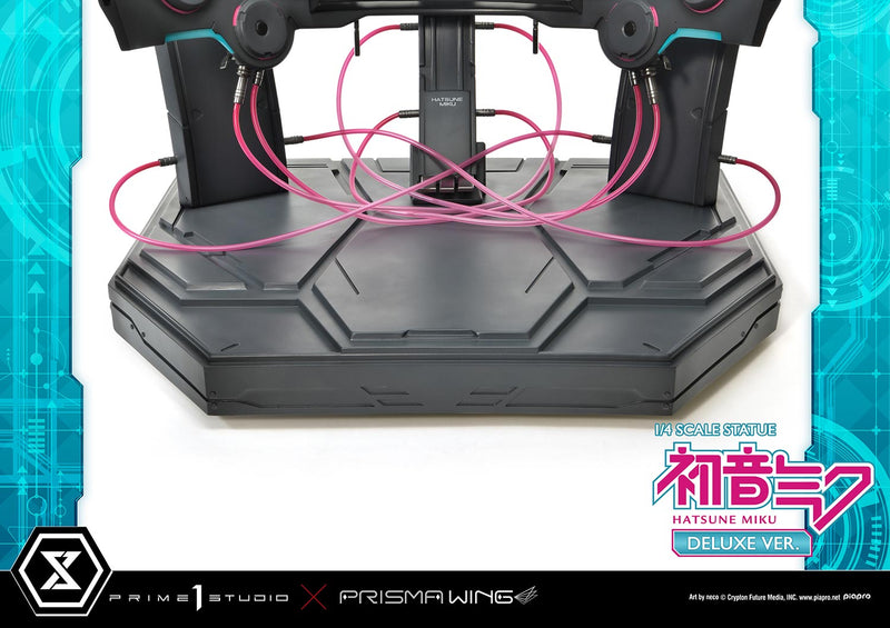 Vocaloid Piapro Characters Prime 1 Studio PRISMA WING Hatsune Miku Art by neco DX Edition 1/4 Scale Statue