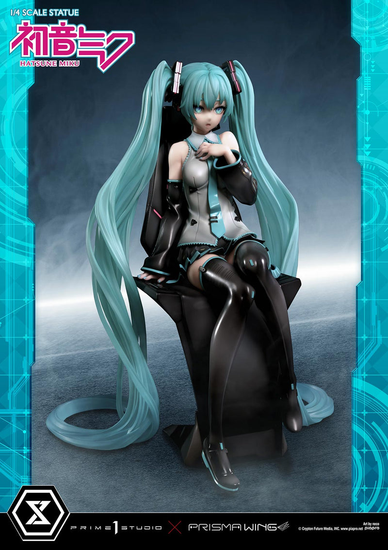 Vocaloid Piapro Characters Prime 1 Studio PRISMA WING Hatsune Miku Art by neco DX Edition 1/4 Scale Statue