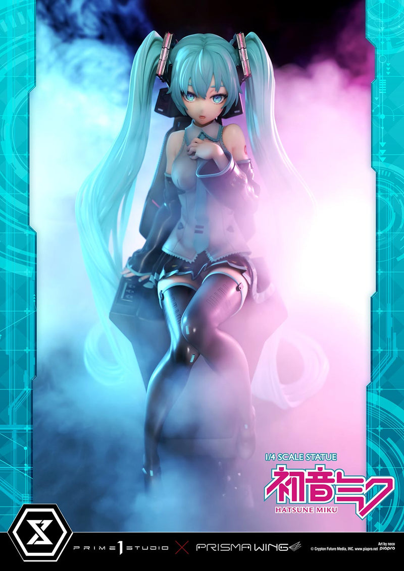 Vocaloid Piapro Characters Prime 1 Studio PRISMA WING Hatsune Miku Art by neco DX Edition 1/4 Scale Statue