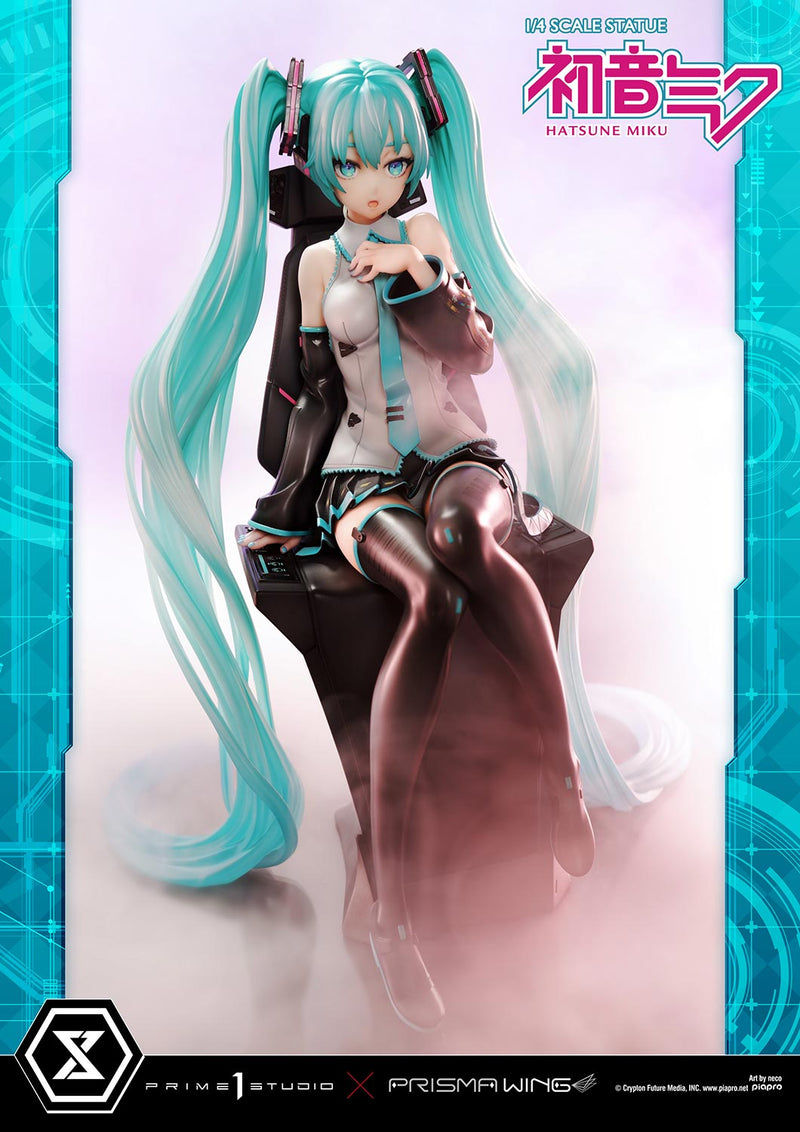 Vocaloid Piapro Characters Prime 1 Studio PRISMA WING Hatsune Miku Art by neco DX Edition 1/4 Scale Statue