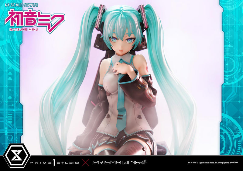 Vocaloid Piapro Characters Prime 1 Studio PRISMA WING Hatsune Miku Art by neco DX Edition 1/4 Scale Statue