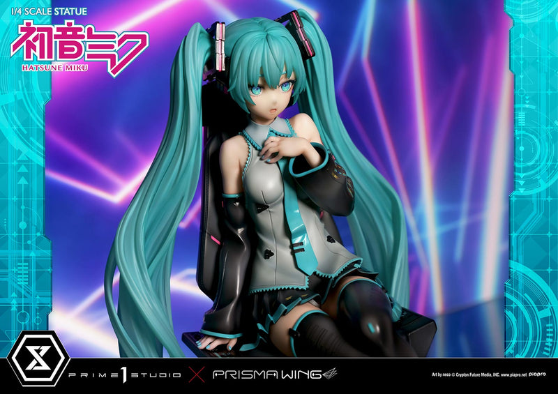 Vocaloid Piapro Characters Prime 1 Studio PRISMA WING Hatsune Miku Art by neco DX Edition 1/4 Scale Statue