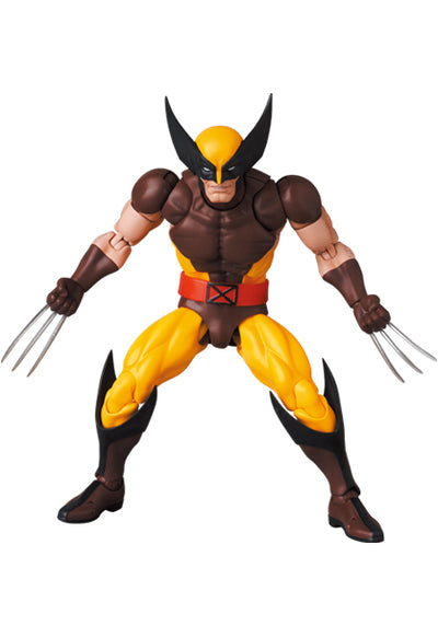 アメコミ MAFEX WOLVERINE BROWN COMIC Ver. b X-Men MAFEX Medicom Toy Wolverine (Brown Comic Ver.) (Re-Release)