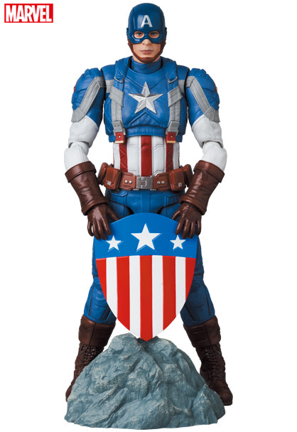 Captain America: The Winter Soldier Medicom Toy MAFEX Captain America (Classic Suit)