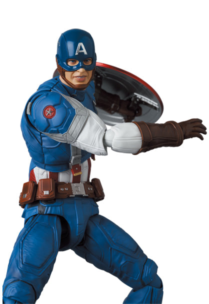 Captain America: The Winter Soldier Medicom Toy MAFEX Captain America (Classic Suit)