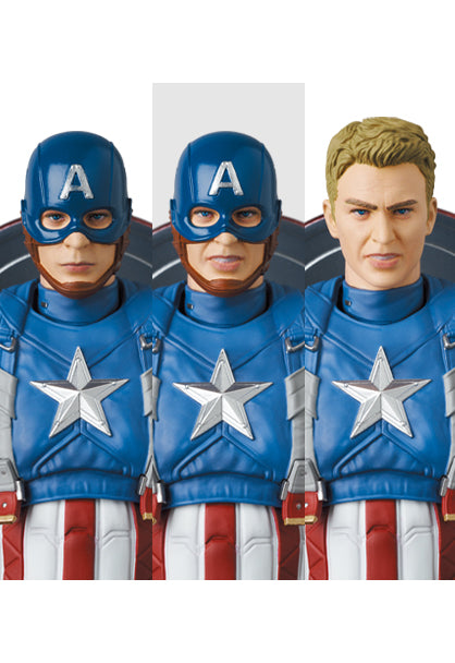 Captain America: The Winter Soldier Medicom Toy MAFEX Captain America (Classic Suit)