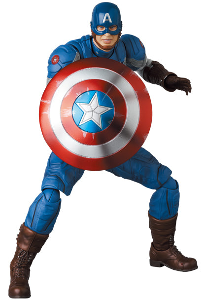 Captain America: The Winter Soldier Medicom Toy MAFEX Captain America (Classic Suit)