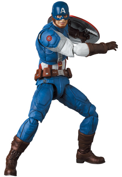 Captain America: The Winter Soldier Medicom Toy MAFEX Captain America (Classic Suit)