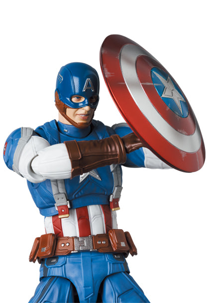 Captain America: The Winter Soldier Medicom Toy MAFEX Captain America (Classic Suit)