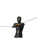 Spider-Man: No Way Home Medicom Toy MAFEX Spider-man Black & Gold Suit
