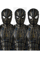 Spider-Man: No Way Home Medicom Toy MAFEX Spider-man Black & Gold Suit